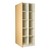 Medium Instrument Lockers w/o Doors - 10 Compartments (12 1/4" W x 37 7/8" D x 15" H)